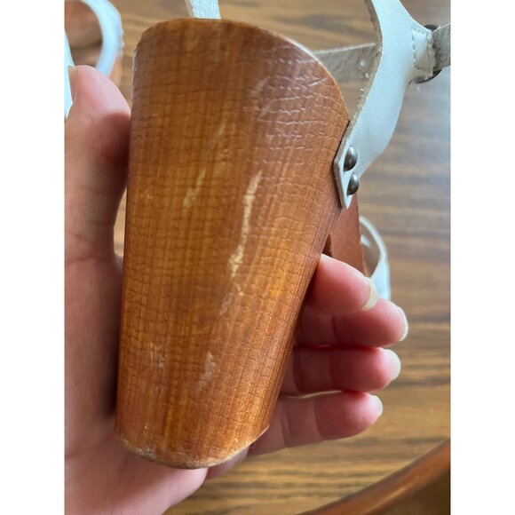 Madden Girl G-Nora white platform sandals size 8.5 - Picture 5 of 7